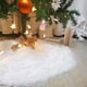 thumbnail image 1 of Weißer Weihnachtsbaumrock, runde Plüsch-Weihnachtsbaummatte, große Decke für Weihnachtsbaumständer, Weihnachtsbaumdekoration 与此原文有关的更多信息要查看其他翻译信息，您必须输入相应原文, 1 of 6