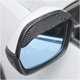 thumbnail image 1 of protectores de visera de humo para espejos laterales de coche, cejas impermeables de fibra de carbono para lluvia para coches (negro), 1 of 5