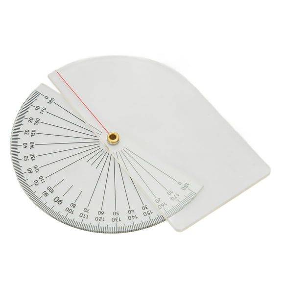 Finger Joint Goniometer, Transparent Clear Scale Strong Accurate Measure Joint Goniometer For Architectural Drawings
