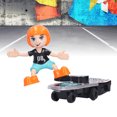 thumbnail image 4 of 360 Rotation Children Toy, Exquisite and Beautiful Convenient Cool Lights Music Light Scooter Toy  for Playing Stunt Scooter, 4 of 8
