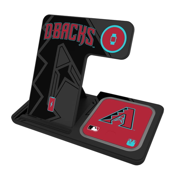Keyscaper Arizona Diamondbacks 3-In-1 Wireless Charger