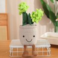 thumbnail image 1 of Creative Succulent Plant Decoration Plush Fun Simulation Potted Office Home Decoration-SinKeeU, 1 of 4