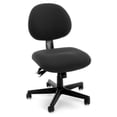 thumbnail image 2 of OFM 24-Hour Multi-Adjustable Armless Task Chair - 27" x 29.5" x 37"-40.5" - 250 lb Weight Capacity - Fabric - Black - Assembly Required, 2 of 2