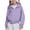 Purple, variant on Nwiuh Girls Quilted Zip Up Hoodie Kids Fashion Long Sleeve Jacket | Hooded Full Zip Sweatshirt with Pockets, Breathable Fabric, School Casual Outfits, Fall Clothes (Khaki, 4-5 Years)
