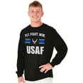 thumbnail image 5 of US Air Force Fly Fight Win USAF Long Sleeve TShirt Men Women Brisco Brands S, 5 of 6