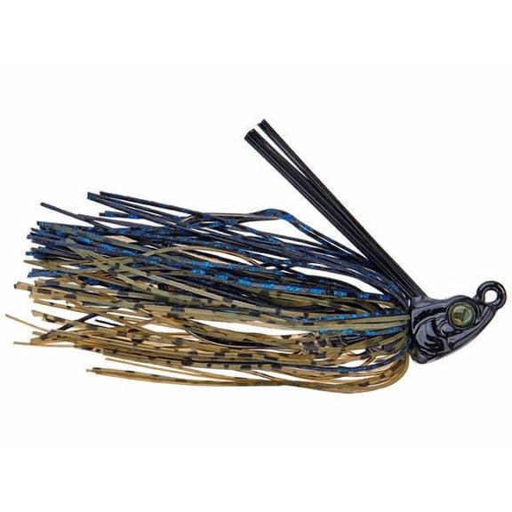6th Sense Divine Swim Jig Bass Fishing Lure with ScrewLock Keeper and Keel-Weighted Head Design