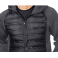 thumbnail image 2 of AFC Men's Active Fleece Quilted Puffer Jacket Hooded Soft Shell Coat 2X 3X 4X, 2 of 5