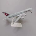 thumbnail image 2 of 20cm Qatar Classic Airways 380 Airways Airlines Metal Alloy Plane Model Diecast Aircraft & Landing Gears Wheels Toys Gift for, 2 of 4