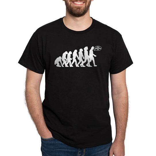 CafePress - Stop Following Me Dark T Shirt - Men's Classic Cotton T-Shirts