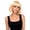 Blonde, variant on Underwraps Light Pink Bob Wig with Bangs, Glueless Bob Wigs for Cosplay, Costume, Party Wigs for Women & Men One Size