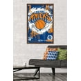 thumbnail image 2 of NBA New York Knicks - Maximalist Logo 23 Wall Poster, 22.375" x 34" Framed, 2 of 5