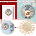 thumbnail image 2 of With Interchangeable Porch DIY Door Pendant Front Welcome Seasonal Sign Home DIY, 2 of 6