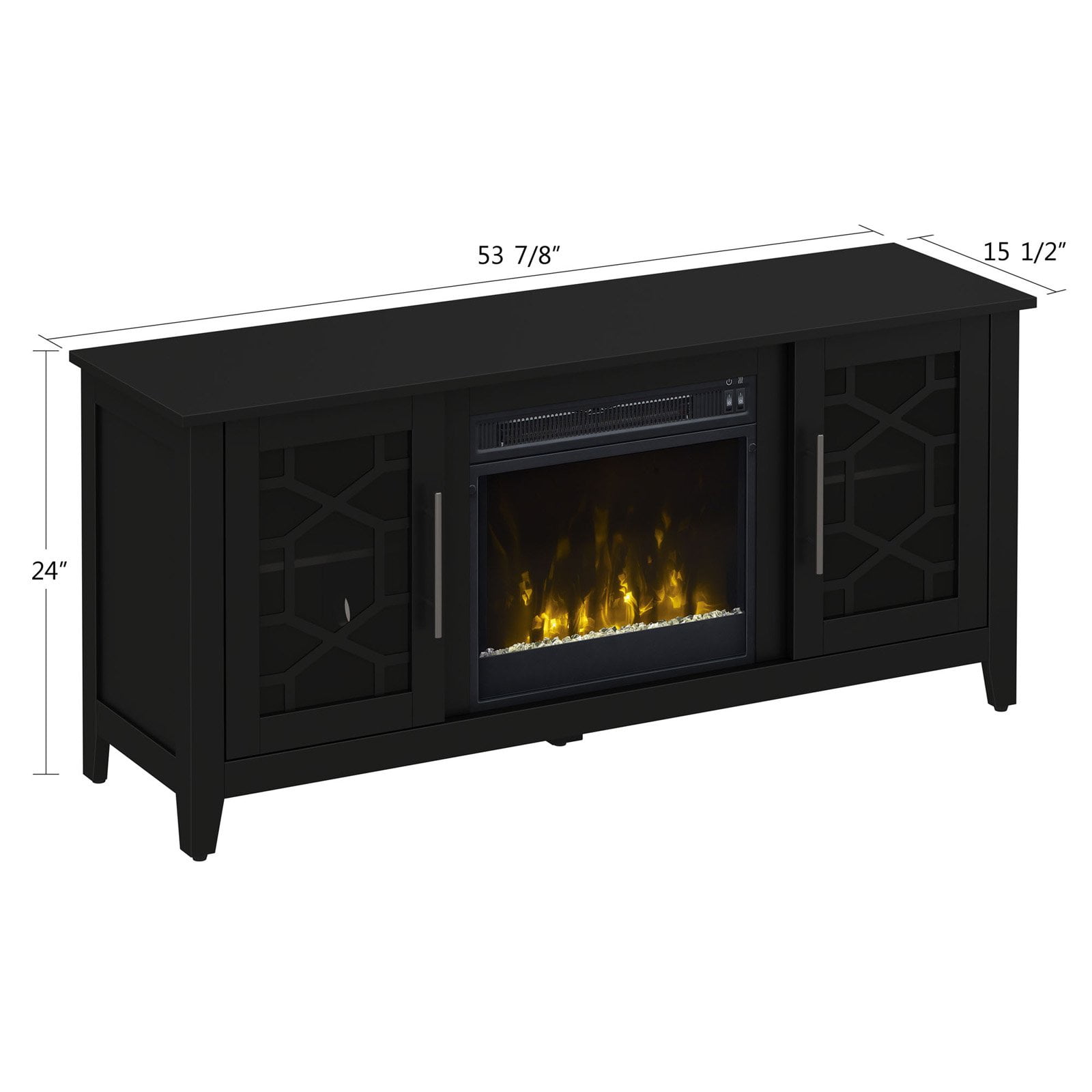 Classic Flame Clarion 60 In Tv Stand, Classic Flame Clarion 60 In Tv Stand With Electric Fireplace