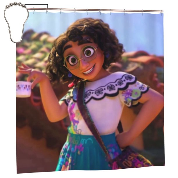 Cortina de ducha Encanto, opaca, para baño, impermeable, resistente al moho, bloquea la privacidad, probador, patrón de impresión fina con arte de patchwork, 72 x 72 pulgadas, talla única.