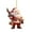C, variant on Hwkond Under $5 Christmas Tree Decorations Santa Pendant Decoration, Santa Car Pendant, Hanging Santa Pendant, Christmas Tree Mobile Phone Car Bag Double-sided Decoration Tool