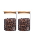 thumbnail image 1 of Contenedores de Vidrio para Almacenamiento de Alimentos umieo Paquete de 2 de 800 ml Herméticos, 1 of 6