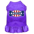 thumbnail image 1 of Robe Sérigraphie Bonely In America Violet XL (16), 1 of 1