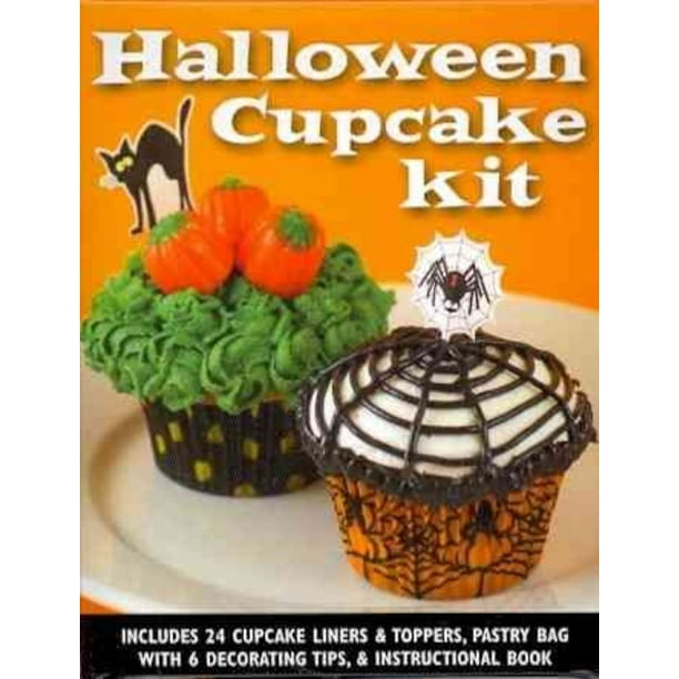 A Halloween Cupcake Kit Walmart Com Walmart Com
