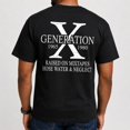 thumbnail image 4 of Gen X Nostalgia Graphic T-Shirt, Unisex Classic Fit Short Sleeve Tee, 4 of 9