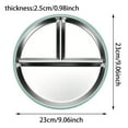 thumbnail image 2 of Stainless Steel Toddler Plates Silicone Suction, 2025 New 9 Inch Non- Kids Plates, Divided Portion, Food-Grade Silicone Plate for Baby, Dishwasher Safe, Mess-Free Mealtime, 2 of 4