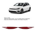 thumbnail image 3 of 5G0945105, Rear Bumper Reflector ABS Tail Bumper Reflector Light Red Lens  For Mk7 2012 To 2020, 3 of 8
