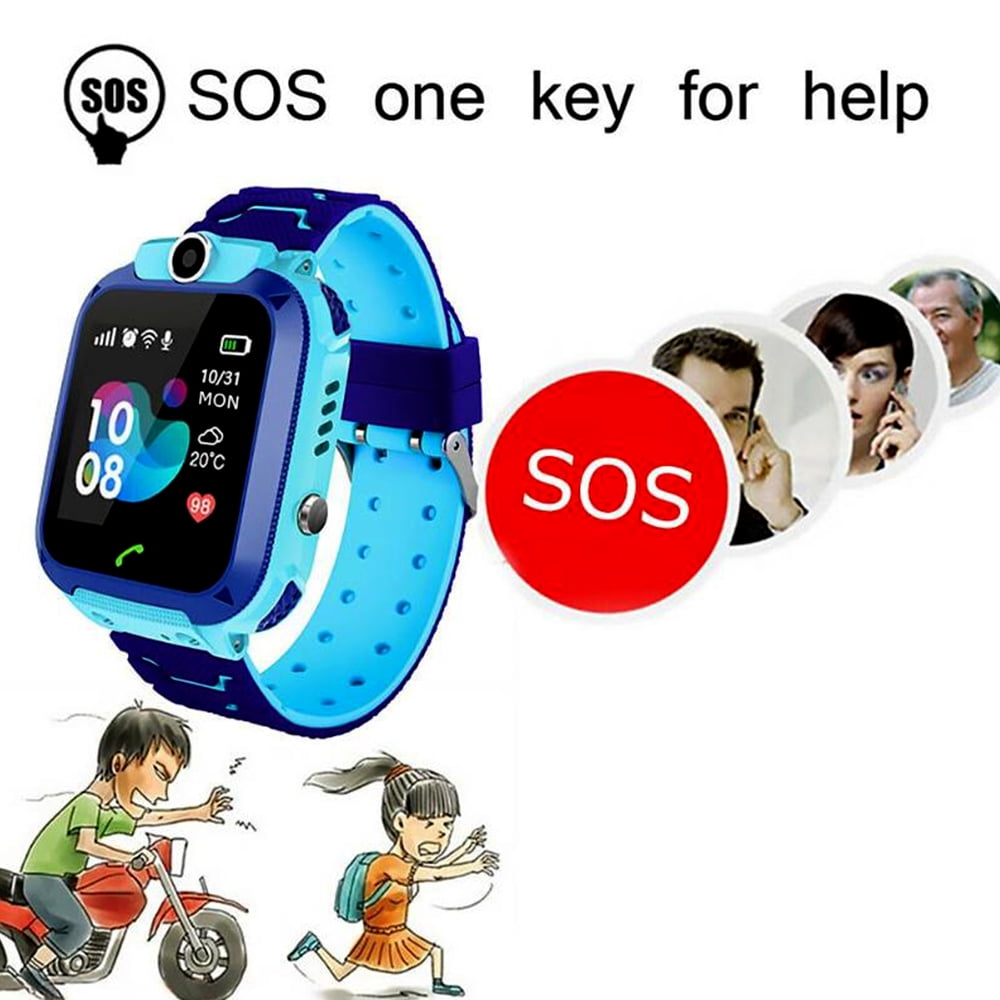 Montre Connectée Enfant GPS - Appels, SOS, Mode Classe, étanche IP68 - Smartwatch Avec Carte SIM - Pour Garçon Ou Fille