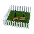 thumbnail image 4 of 9 Piezas Muebles de jardín Hugo Accesorios de fotos Piezas de casa de muñecas, 4 of 10