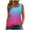Hot Pink, variant on Tops For Women Trendy Summer Womens Tank Tops With Built In Bra SetSummer Tshirts Shirts For Women Wave CoconutWhite Blouse For Women Dressy SilkT Shirts For Women Trendy Graphic