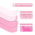 thumbnail image 2 of Baberos dentales JMU 125, desechables, 3 capas, color rosa, 33,5 x 45 cm, 2 of 9