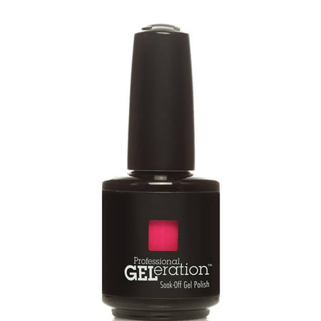 - Jessica GELeration Soak-Off Gel Polish 0.5oz/ 15ml (GEL-128 RASPBERRY)