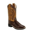 thumbnail image 1 of Old West Children All Over Leatherette Material Broad Square Toe Boots, 1 of 2