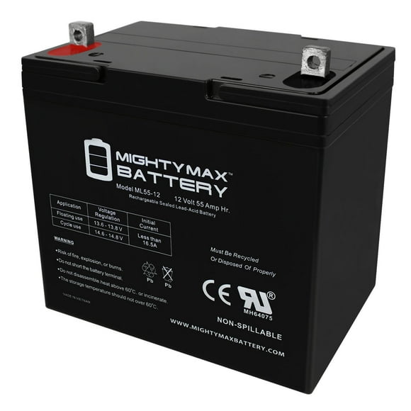 12V 55Ah Battery Replacement for Orthofab Kameleon