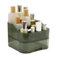 thumbnail image 1 of Ofertas Únicas 1 Juego de Organizador de Maquillaje 7 Rejillas Organizador de Maquillaje para Tocador con Cajones para Lociones Pinceles Verde, 1 of 7