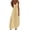 Yellow, variant on Women's Dresses Summer Casual Plus Size Sling Crochet Adjustable Strap Solid Sun Dress Sleeveless V-Neck Sun Dress for Lady Ankle-Length Super Soft Staying at Home Dress Purple