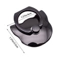 thumbnail image 3 of Cell Phone Ring Holder Metal Finger Grip Finger Kickstand 360° Rotation Universal Finger Ring Phone Grip Compatible With All Smartphone, 3 of 5