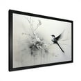 thumbnail image 2 of Designart "Minimalist Birds Of Paradise On Floral Limb IV" Birds Of Paradise Picture Framed Canvas Wall Art, 2 of 5