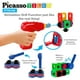 thumbnail image 2 of PicassoTiles STEM Learning Toys 105 Piece Building Block Set Kids Construction Engineering Kit Toy Blocks Children Early Education Playset w / IdeaBook, Power Drill, Clickable Ratchet, Age 3+ PTN105, 2 of 3
