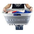 thumbnail image 7 of SAMMART 42L (11 gallon) Collapsible Plastic Laundry Basket - Foldable Pop Up Storage Container/Organizer - Portable Basket - Space Saving Hamper/Basket, 7 of 7