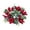 C, variant on Virelaxpo Christmas Candle Ring Garland with Pine Cones and Red Berries, Table Centerpiece Decoration for Holiday Parties, Artificial Greenery for Festive Setup