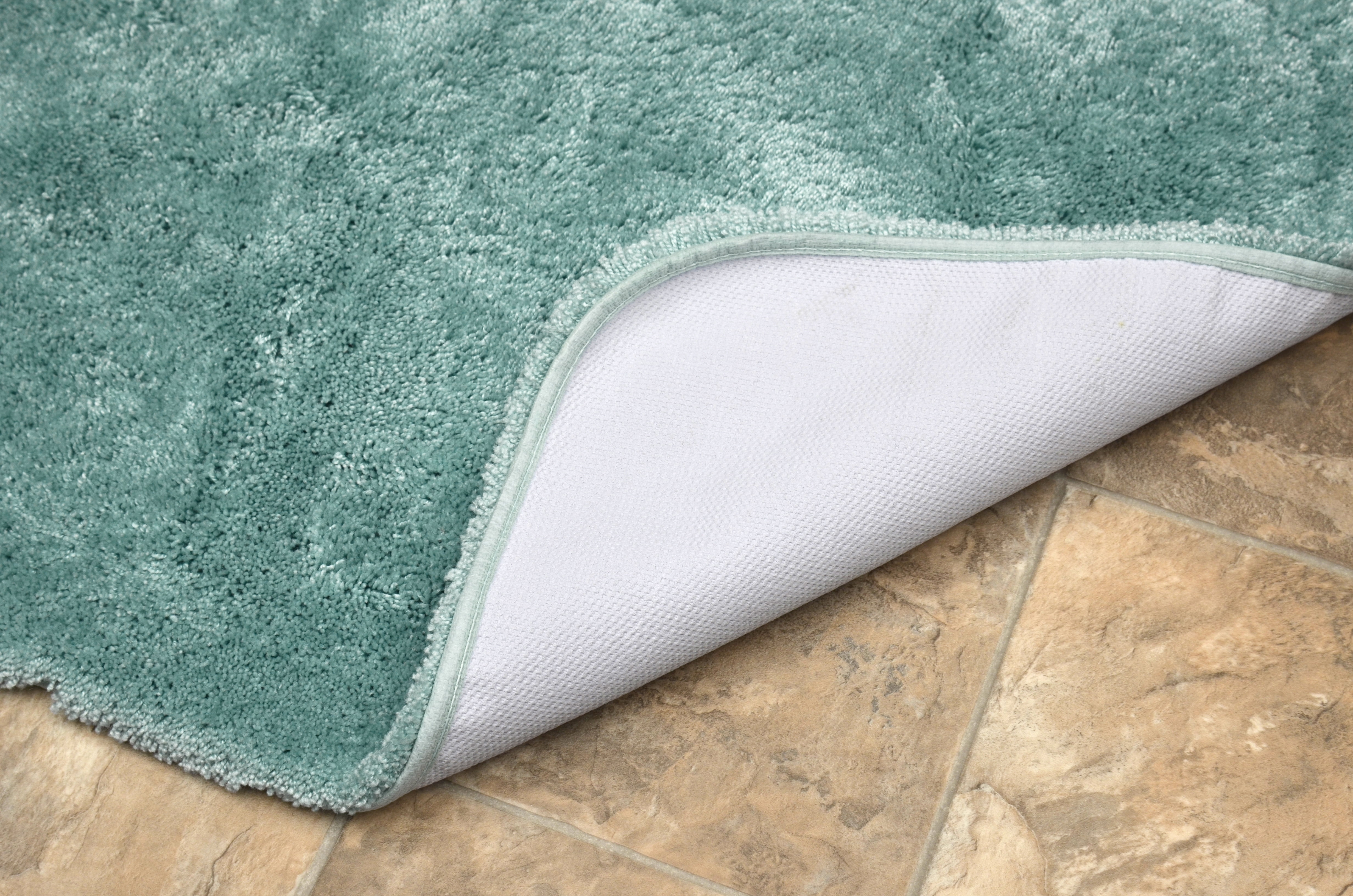 Garland Rug Finest Luxury Washable Nylon Sea Foam Bath Runner, 22" x 60"