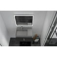 thumbnail image 6 of Amazon 30" Black Wood Floating Vanity with Gray Top and Chrome Trim, 6 of 10