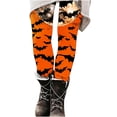 thumbnail image 5 of TFEOQRY Womens Halloween Print Leggings High Waist Soft Skinny Casual Pants for Festival Party Wear, 5 of 6