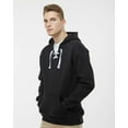 thumbnail image 2 of J. America - Mens 8830 Sport Lace Hooded Sweatshirt, 2 of 5