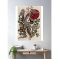 thumbnail image 2 of Bloom Theory Crane Poster Wall Art, Modern Wall Decor, 8x12 UNFRAMED, 2 of 3