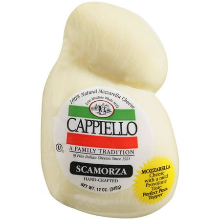 Cappiello Scamorza Mozzarella With Provolone Cheese, 12 oz