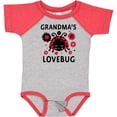 thumbnail image 3 of Inktastic Valentine's Day Grandma's Lovebug Girls Baby Bodysuit, 3 of 5