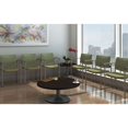 thumbnail image 5 of KFI Studios Evolve Barstool, Natural Wood Back, Black Vinyl Seat, 5 of 5