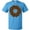 Pacific Blue, variant on Inktastic Chocolate Donut, Doughnut, Icing, Glaze, Sprinkles T-Shirt