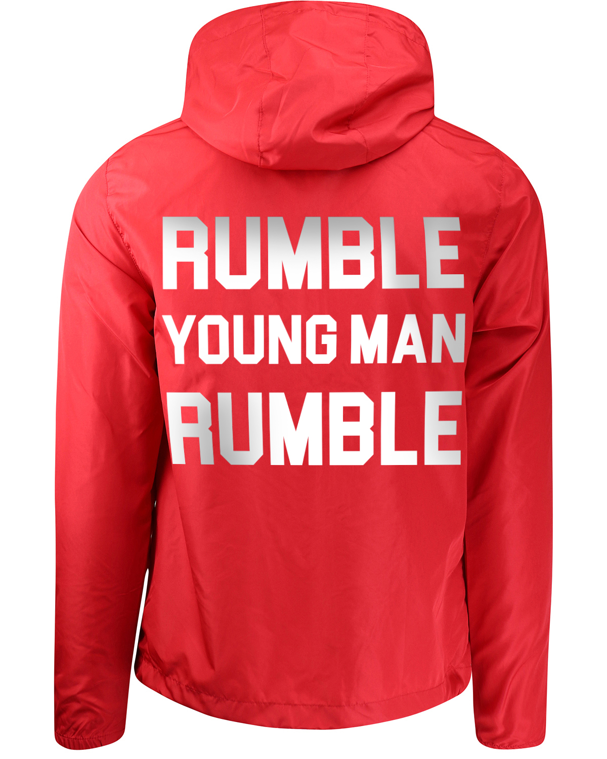 ShirtBANC Rumble Young Man Mens Windbreaker Boxer Inspired Jacket