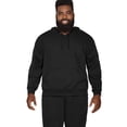 thumbnail image 4 of Sudadera Fruit of the Loom Eversoft Fleece para Hombre - Negro, 4 of 5